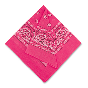 Bandana rose fuchsia 50x50cm