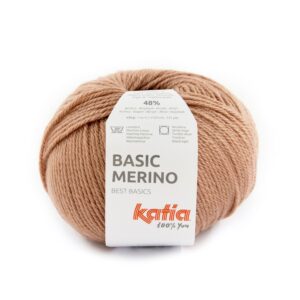Basic Merino Katia 50g. coloris 088-Bun terre