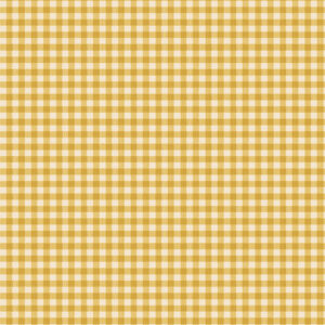 Coton vichy Tilda Creating Memories Spring woven gingham yellow Laize 1,10m x 0,10m