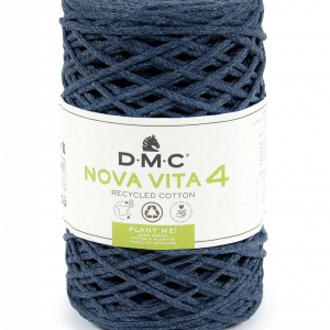 Nova Vita 4 – coton recyclé DMC 250g-200m – Coloris 077-Marine