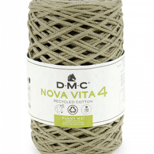 Nova Vita 4 – coton recyclé DMC 250g-200m – Coloris 008-Kaki