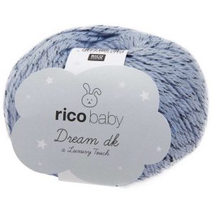 Laine layette Baby Dream dégradé DK Rico Design c- 50g. (plusieurs coloris  dispos.)