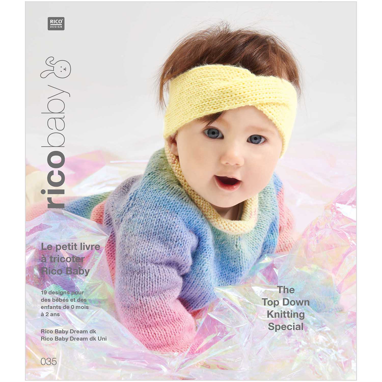 Rico Baby - Catalogue n°35 de modèles tricot circulaire Layette Rico Design