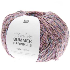 Creative cotton summer sprinkles Rico design 100g. Coloris Blossoms 005
