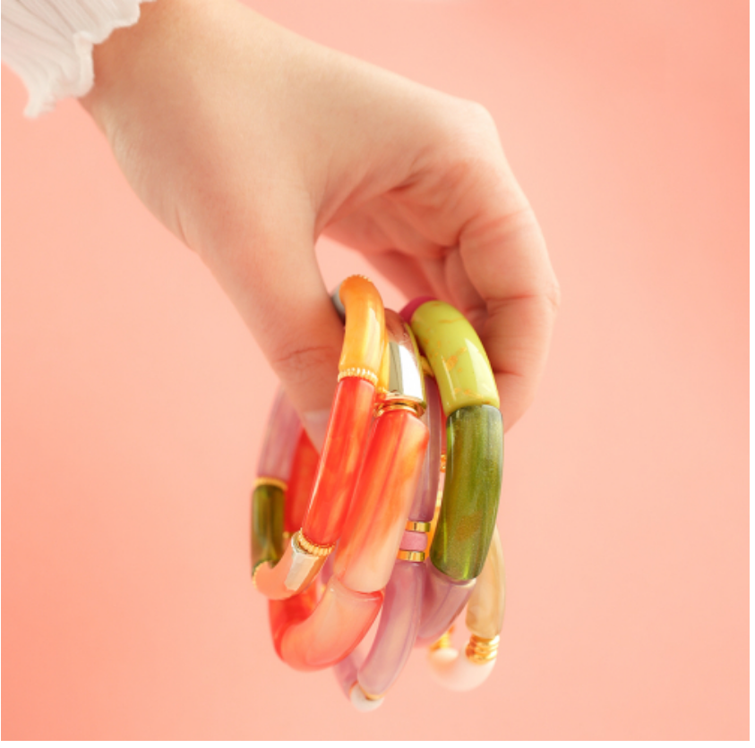 Kit bracelets tubes – coloris pop – L'Atelier d'Archibald