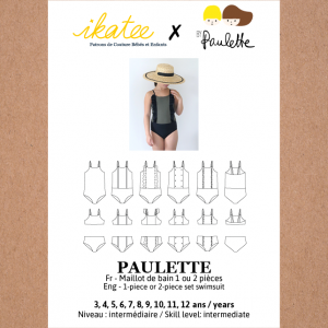 Patron maillot de bain enfant PAULETTE PDF – ikatee