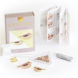 Kit de tissage de perles Miyuki – Les broches Oiseaux La Petite Épicerie x Rose Moustache