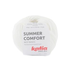 Summer Confort Katia 50g. coloris 60-blanc