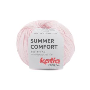 Summer Comfort Katia 50g. coloris 66-rose clair