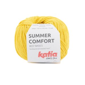 Summer Comfort Katia 50g. coloris 70-jaune citron
