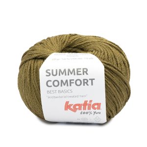 Summer Comfort Katia 50g. coloris 85-kaki