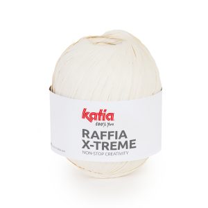 Raffia X-Treme Katia 100g./120m. coloris 101-écru